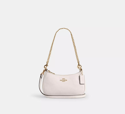 Mini sac bandoulière Teri Craie Coach