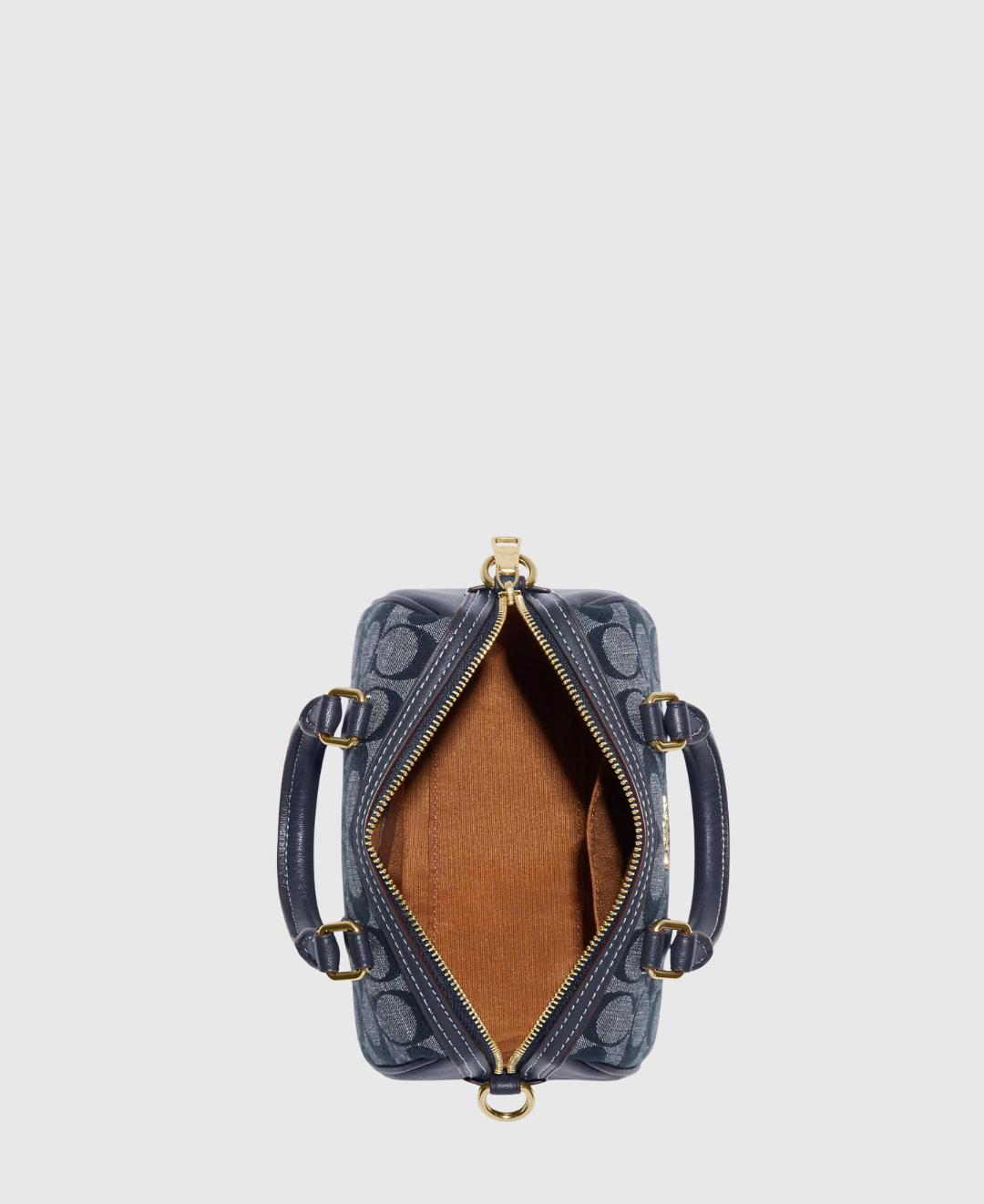 Mini sac Rowan en denim Bleu