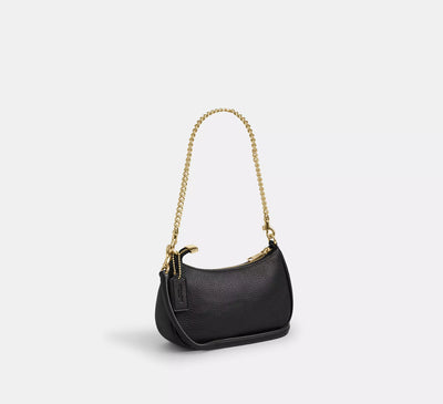 Mini sac bandoulière Teri Noir Coach