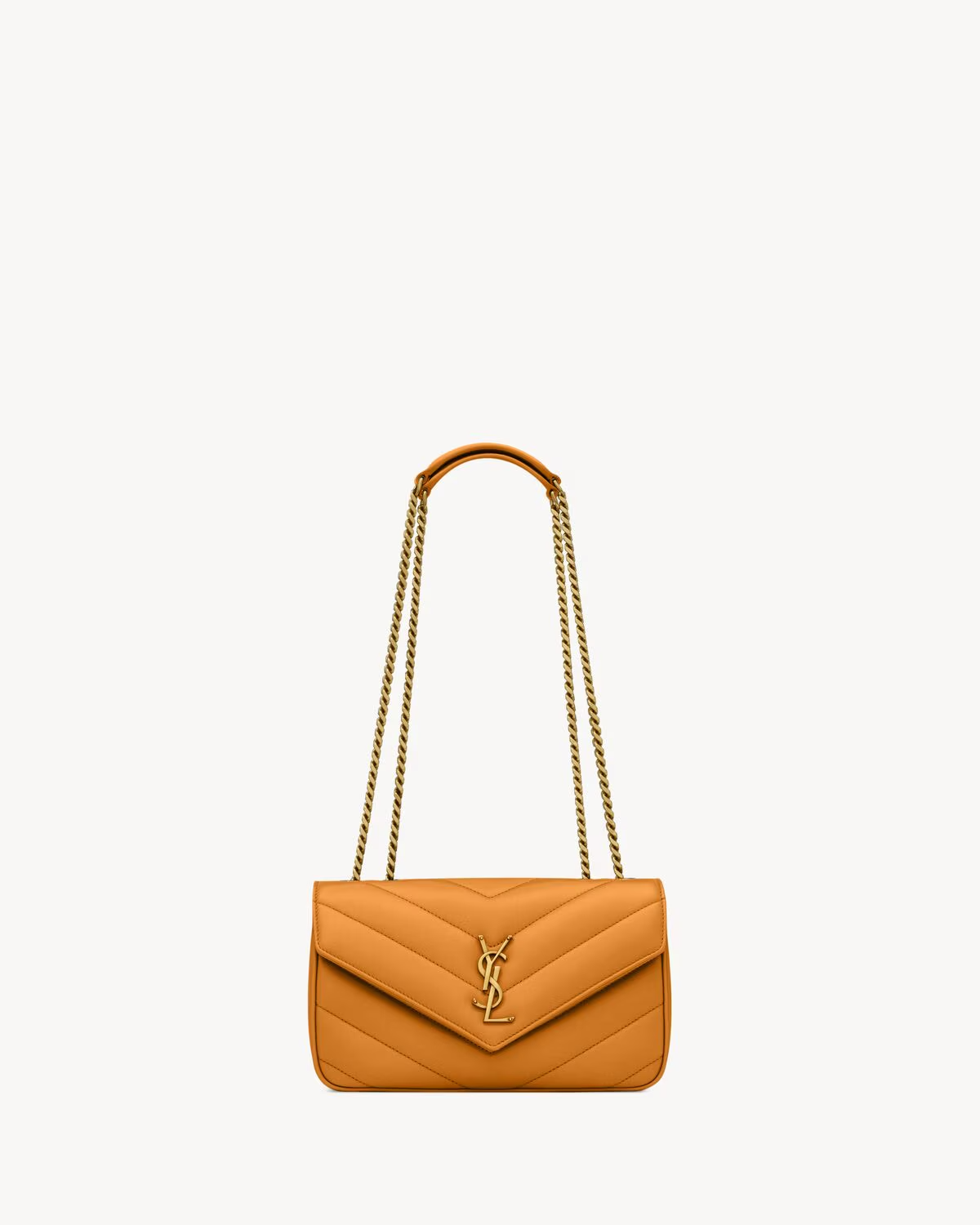 Sac Loulou Cuir Matelassé YSL Sunflower