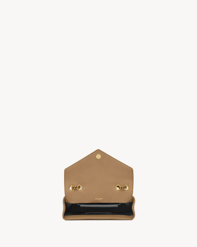 Sac Loulou Cuir Matelassé YSL Natural Tan